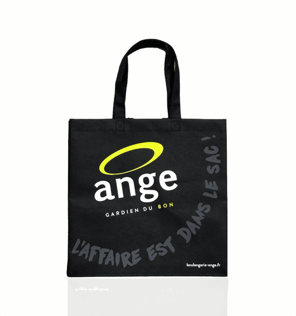 sac cabas polypropylène non tissé personnalisé boulangerie Ange