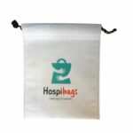 sac pochon avec cordons hopital blanc Hospibags