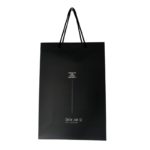 sac papier luxe noir