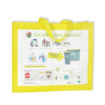 sac polypro tisse jaune tri publicibags