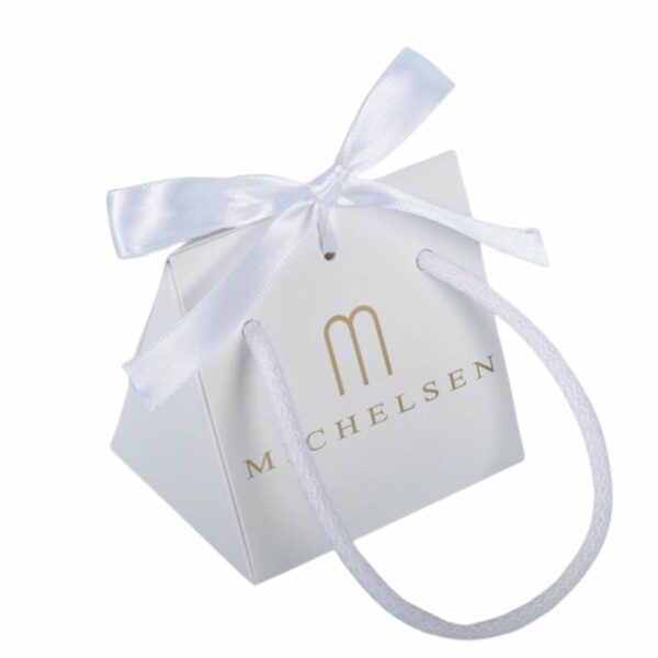 sac bijouetrie blanc en papier Michelsen